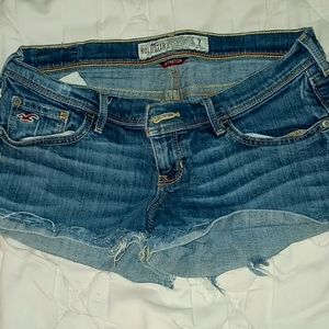 Hollister jean shorts